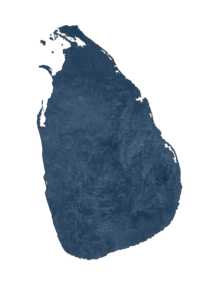 Map of Sri Lanka